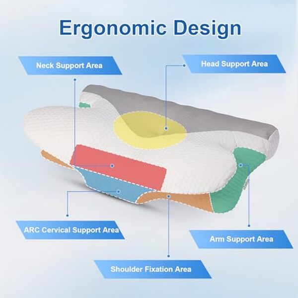 Découvrez notre avis complet sur l'oreiller cervical DIBAKO en mousse à mémoire : confort, durabilité et ergonomie pour un sommeil de qualité supérieure