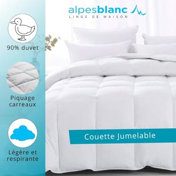 Découvrez notre évaluation exhaustive de la couette été naturelle Alpes Blanc : un concentré de légèreté et de confort pour des nuits estivales optimales.