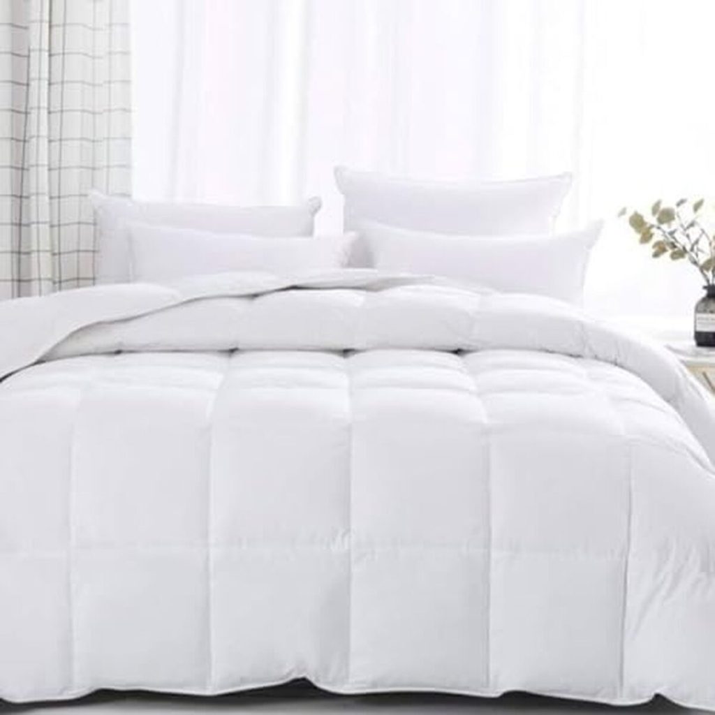 Test de la couette été Alpes Blanc : ultra légère et thermorégulatrice