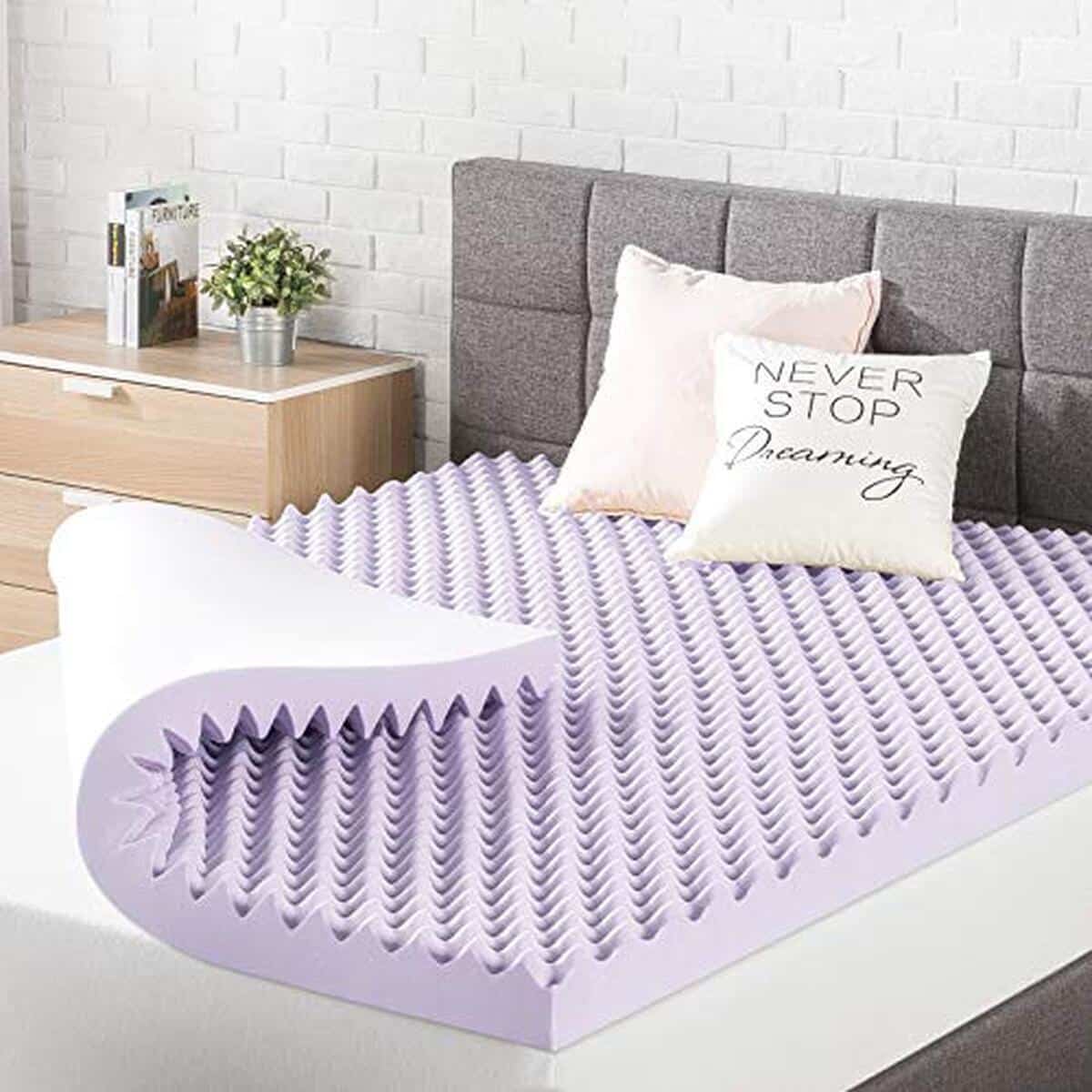 Test du surmatelas rafraîchissant à la lavande de Best Price Mattress